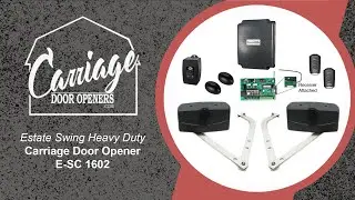 How To Operate Estate Swing ESC 1602 Heavy Duty Carriage Door Opener