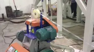 Double Layer 1000mm Stretch Film Machine