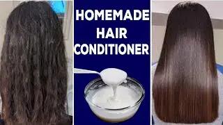 Homemade Hair Conditioner | DIY Keratin for Straight Shiny Frizz-Free Hair