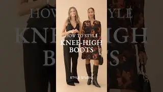 How To Style Knee-High Boots | Chic Outfit Ideas for Jeans, Skirts & Dresses