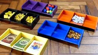 Board game parts tray project