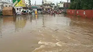 Hayathnagar drowned with heavy Floods//Munaganoor@Hayathnagar//Hyderabad