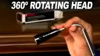 Телескопический фонарик с магнитом iScope Magnetic Flashligh