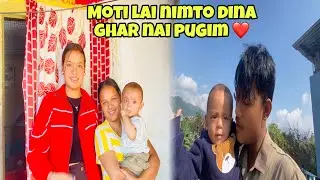 Babu ko bhat khulai ko lagi nimto garna moti Kai ghar pugam!! Kailey ho ta bhatkhulai 😱