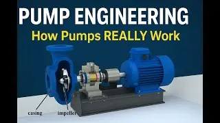 How a Centrifugal Pump Works | Real Engineering Explained Step by Step #engineering