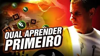 Qual programa aprender primeiro para iniciar no Design Gr&aacute;fico? [Coreldraw ou Illustrator]
