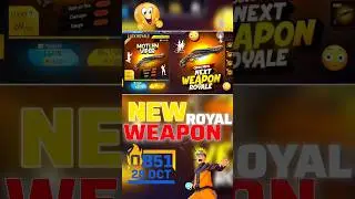 NEW WEAPON ROYAL IN FREE FIRE 🤯 #freefireclips