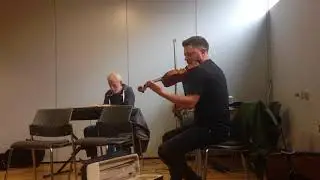 Donal O'Connor and Brian McGrath playing the Old Grey Goose