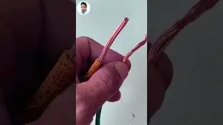 How to connect two different wires🇺🇸🇬🇧🇲🇫💪💯👌