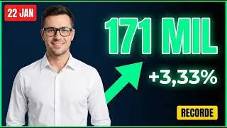 Mercado em 5 minutos: RECORDE  171.816 pts (+3,33%) - Melhor Dia Desde Abril | 22/01/2026