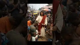 Jesus Evangelising on the Street of Africa #jesus #evangelism #viral #youtubeshorts #god