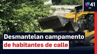 Desmantelan campamento de habitantes de calle en DC: Distrito se adelant&oacute; a agentes federales