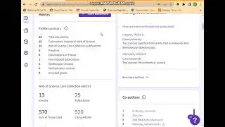 How to get Category Normalized Citation impact (CNCI) for your article published in Web of science