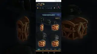 Opening modern silver 3 reward chest from splinterlands #splinterlands #playtoearn