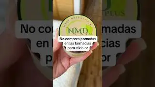 No compres pomadas en las farmacias para el dolor