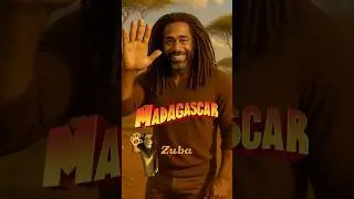 Madagascar in real life 🦁🦒#madagascar #cartoon #ai #disney #pixar #aiart #aicreator #pixverse