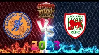U16's - Div 4 - GF - Dayboro Cowboys Vs Slacks Creek Lions - Whole Game - (Played 27.08.2023)