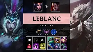LeBlanc Top vs Darius - EUW Master Patch 25.04