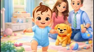 Wiggle, wiggle, baby walk, Step by step, don&rsquo;t you stop! 👣