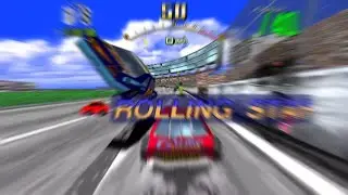 (REUPLOAD) a smol lil daytona usa corruption video:)