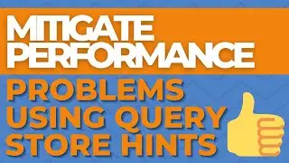 Mitigate performance problems using Query Store hints