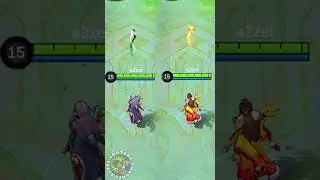 MLBB Luo Yi Dawning Fortune Skin VS Tenko Skin Comparison in 59 Seconds #Shorts