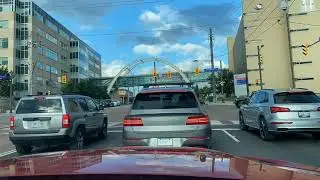 Driving Timelapse: Eastward from Upper Canada Mall in Newmarket