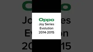 Oppo Joy Series Evolution 2014-2015 #oppo #oppo_fan #oppoevolution #oppophones