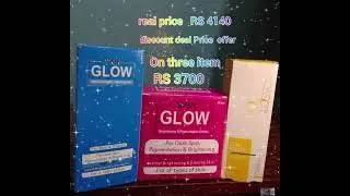 Screen Glow Cream Skin Glow Face Wash Blossom Sunblock Discount offer starts for three itoms 