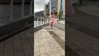 Платье из тончайшего мохера на шелке Фасон с открытыми плечами Вязание AngelaMasterica