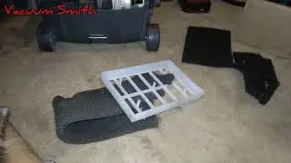 cleaning post motor filters in a Kenmore quick clean the worst I've ever seen!!!🤯