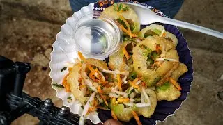 The WHITE PAANI PURI - Ramesh Chit Chat Bangarapet | Best Chaat Shop