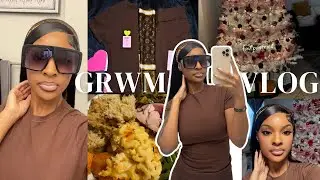GRWM Thanksgiving 2025 |full glam Makeup tutorial