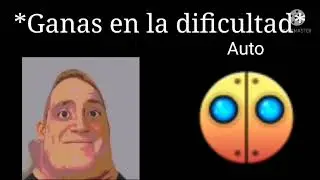 Mr Increible Afortunado. *Ganas en la dificultad* // Geometry Dash meme 💥