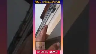 Stair reinforcement #youtubeshorts #construction #civilengeeniring #buildingmaterial #civilengi