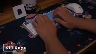 KTT Monochrome Onyx on KBD67 Lite with an FR4 Plate Sound Test