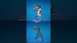 Solid Snake doing Striking Shadow Snakes Built In Emote #fortnite