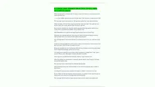 ILLINOIS DMV PERMIT PRACTICE TEST  100 ACCURATE QA8