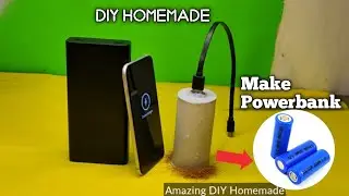 DIY Power Bank At Home | How to Make Rechargeable Powerbank DIY to Home 