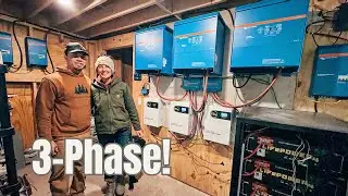 We Have Power! Installing Our 3-Phase Power System | Off-Grid