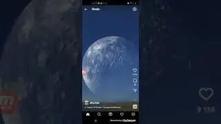 Incroyable la lune se rapproche de la terre