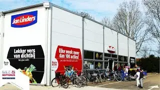 Spectacular time lapse of building a temporary Jan Linders supermarket - Neptunus Structures