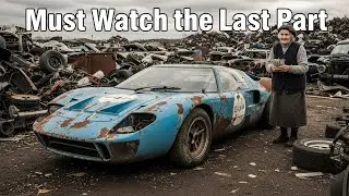 Must Watch The Last Part - Car Restoration Gulf Blue Ford GT40 Mk I 1966 ASMR Niche