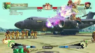 SSFIVAE: Akuma (Uchiha Strider) vs. Blanka (Ninja AdE)  HD