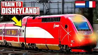 I Took The EUROSTAR From Amsterdam To Disneyland Paris