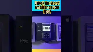 Ipod classic upgraded to HIFI sound #shorts #ipod #ipodclassic