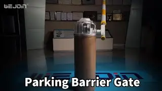 Circular Hollow 3D Parking Barrier Gate 0.3S DC Variable Frequency