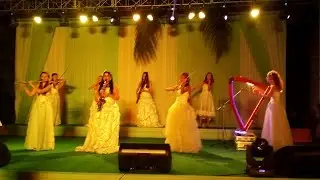 International Symphony Band Girls Female Performer Artist India Mumbai Delhi Goa Foreigner Russian
