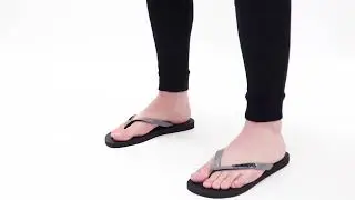 | Shuperb&trade; Havaianas HAV TOP MIX Mens Flip Flops Silver/Blue