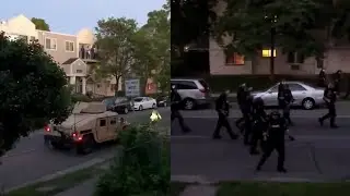 Cops enforcing Tim Walz&rsquo;s curfew by shooting paintballs at residents as they stood in their doorways